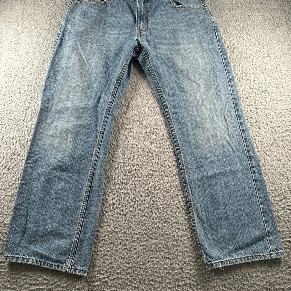 Vtg Levis Jeans Mens 36x30 559 Relaxed Straight Light‎ Wash Baggy Blue Y2K Faded